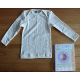 Baby Hemd Seide/Wolle-Baumwolle���ab<br>Gr��e 50-104